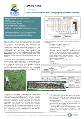 Diagnostic zone humide