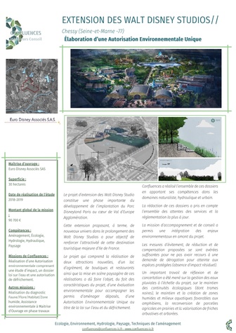 Etude d'impact